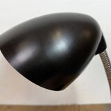Vintage Brown Bakelite Gooseneck Table Lamp, 1950s