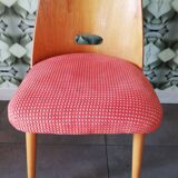 2 Vintage chairs Antonin Suman, Art Deco, Czechoslovakia 1960