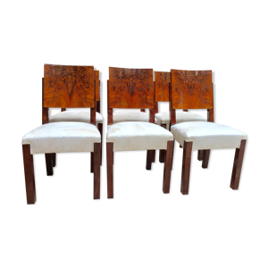 Suite de six chaises