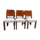 Suite de six chaises Art Deco par Michel Dufet