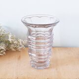 Glass vase 1930s or 1940s