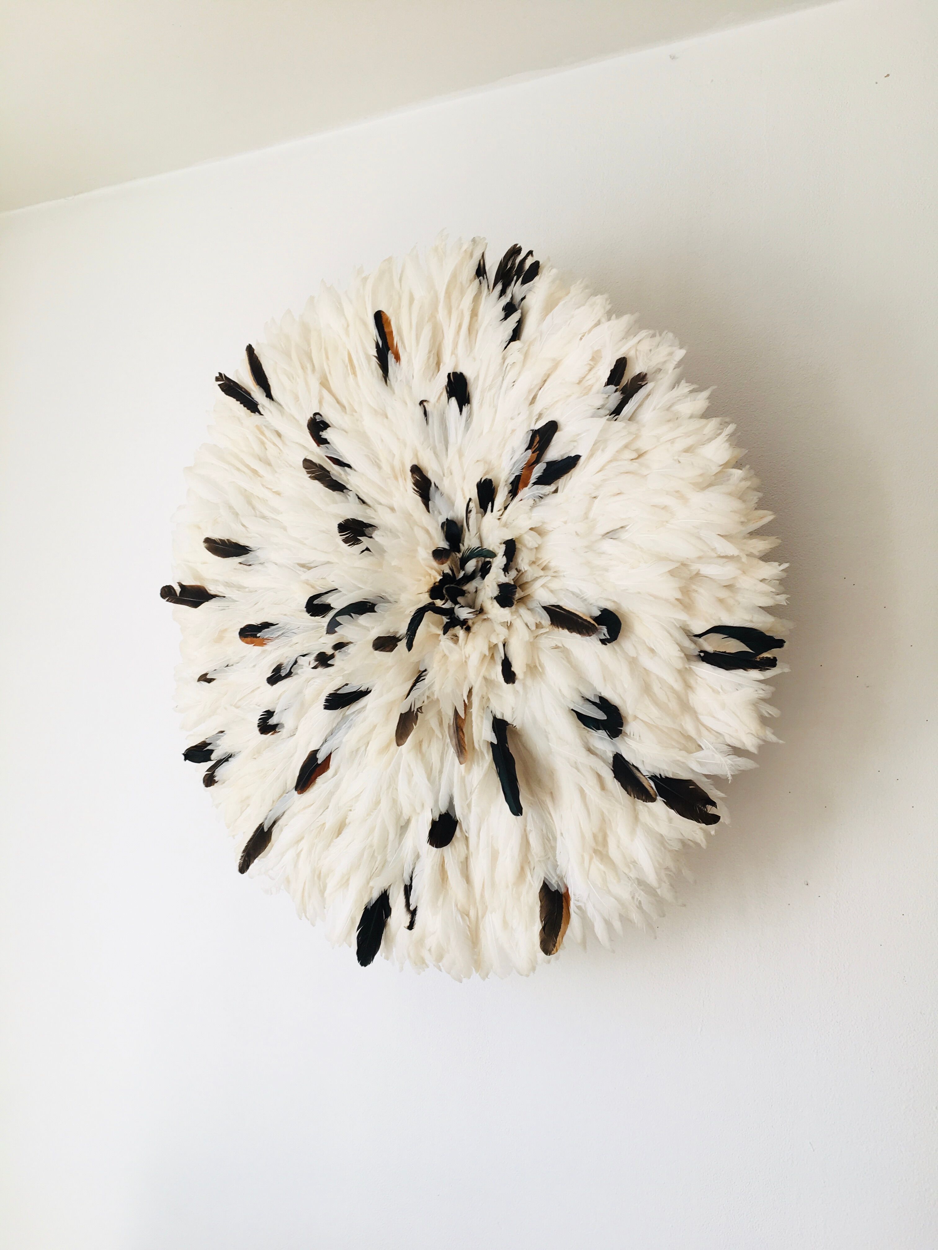 Juju hat blanc moucheté 75 cm