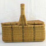 Former PIQUE-NIQUE basket has double-beating wicker