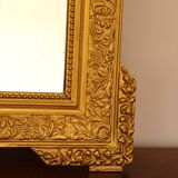 Louis XVI style pedimented mirror