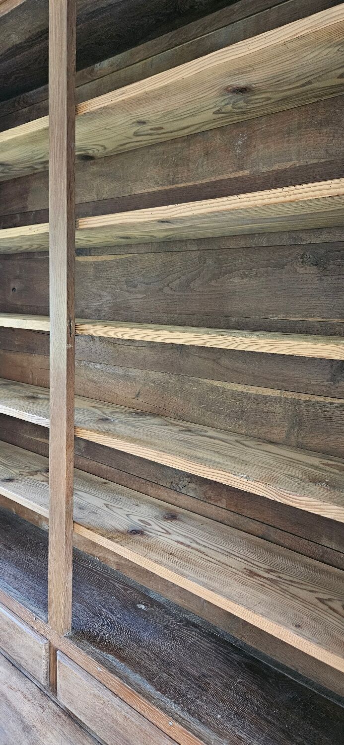 Showcase cabinet of curiosities sideboard oak