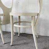 Set of 4 Baumann bistro chairs, Mouette model