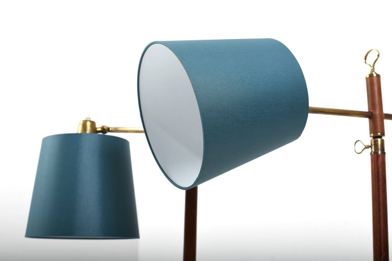Pair of 1940s-50s Floorlamps by Lysberg, Hansen & Terp.