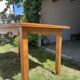 Vintage wooden dining table