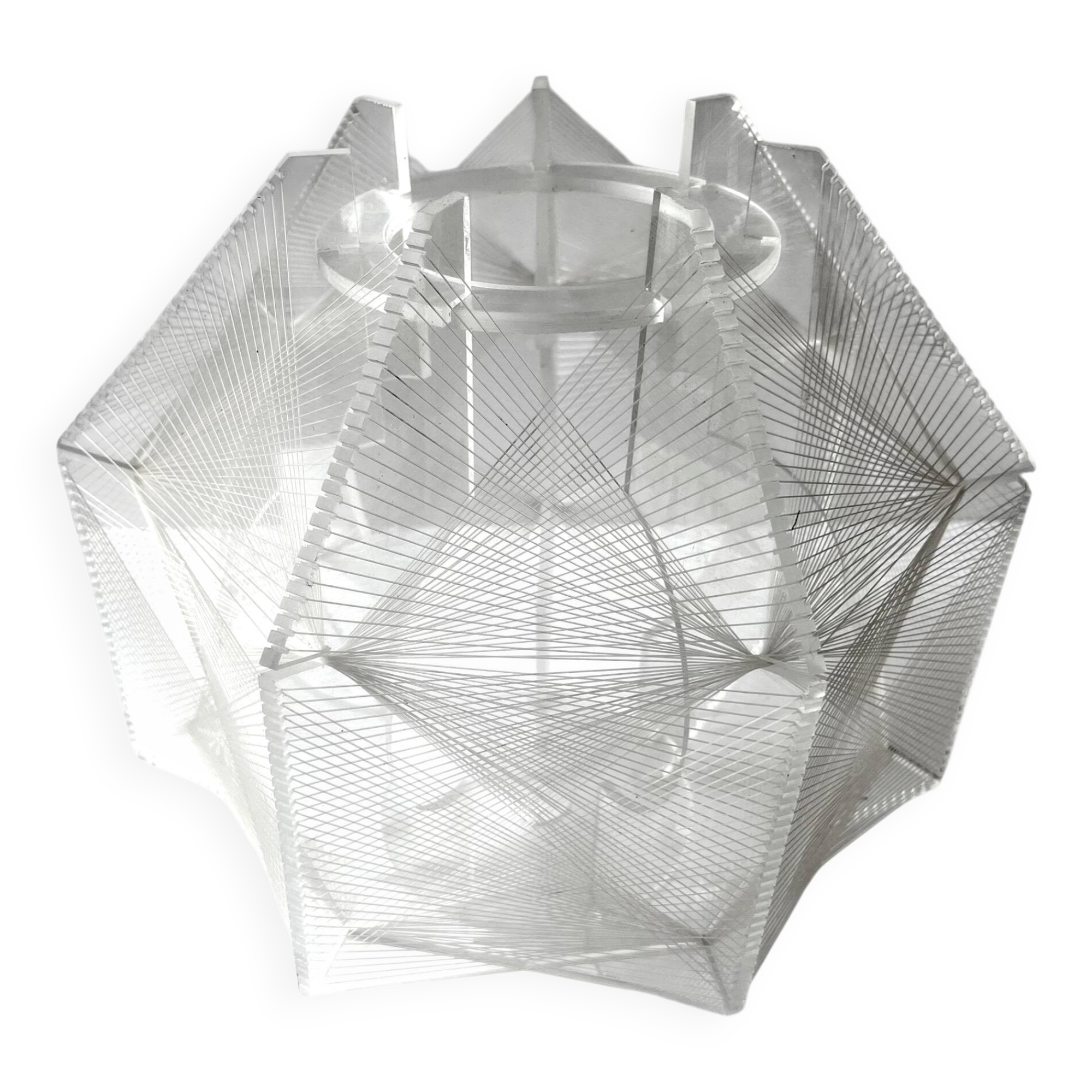 Paul Secon 1970’s Perspex Lightshade