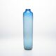 Cylindrical vase in light blue glass by Claude Morin, circa 1975