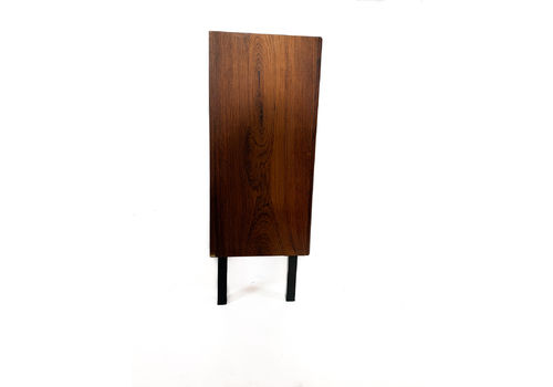 Rosewood Bookcase Solid Frame, Hellerup, Denmark 1960s