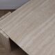 Table basse en travertin, 1980