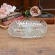 Vintage 1950s compartmentalized glass appetizer tray