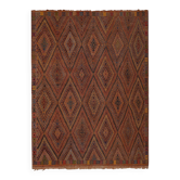 Kilim turc vintage tissé main 165x234 cm