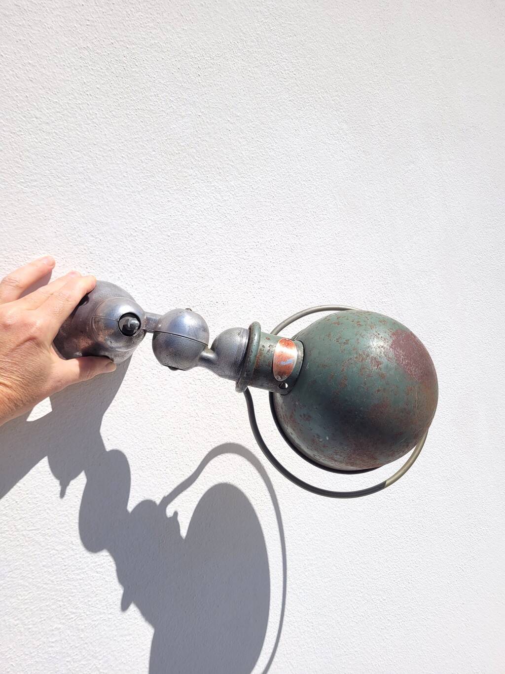 JLD antique workshop wall lamp