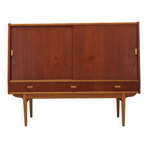 buffet haut en teck, - design