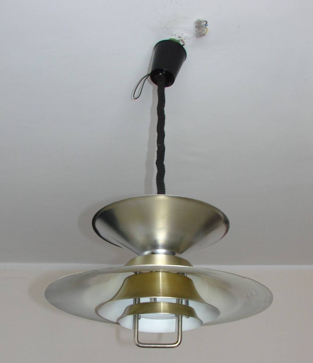 Scandinavian pendant lamp, 1970s