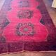 XXL handmade Persian rug 355x283cm