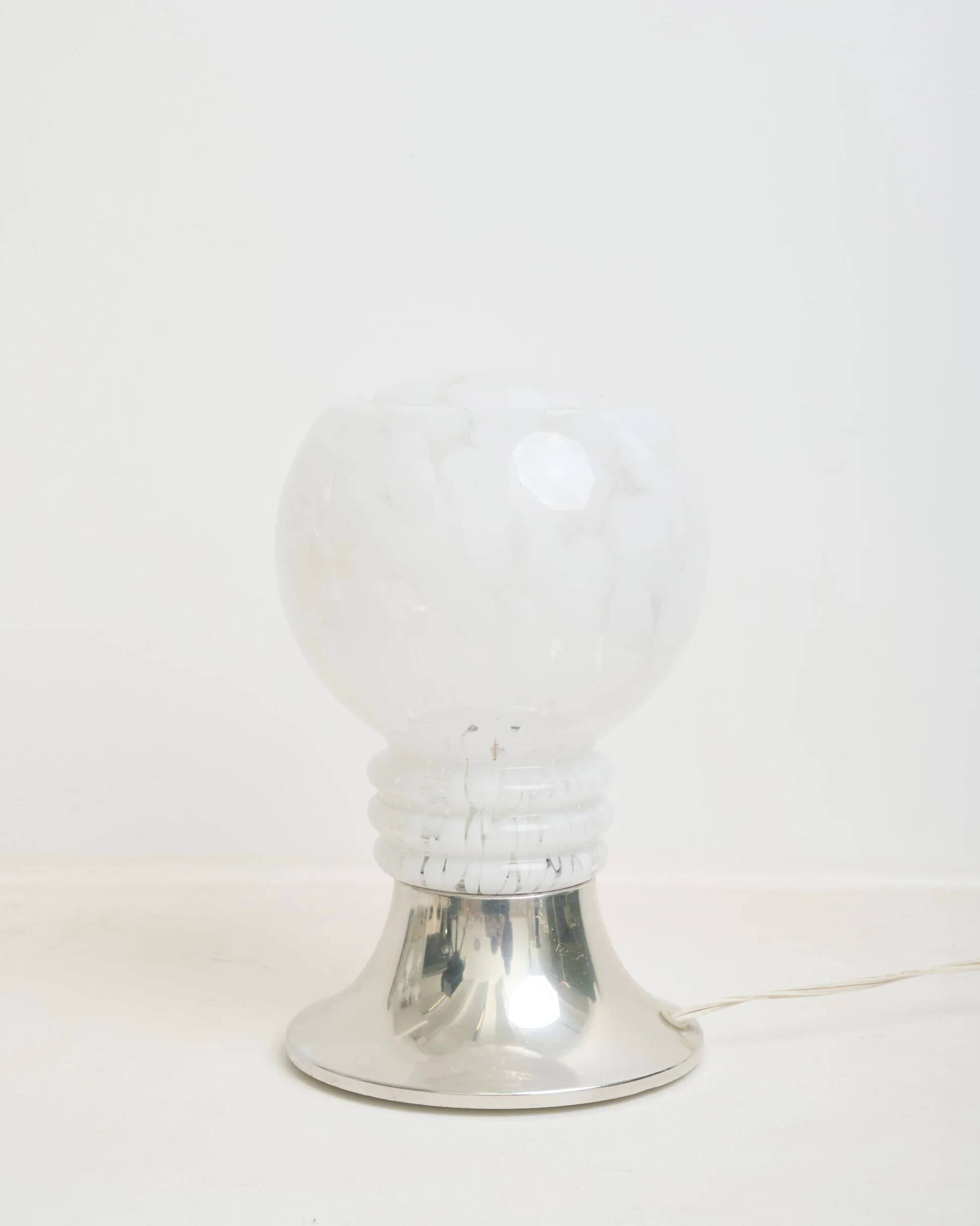 Murano glass table lamp, 1950-1960