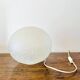 Italian Pebble Lamp in Speckled White Glass (1980) – 29 cm