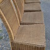 Rattan chair set