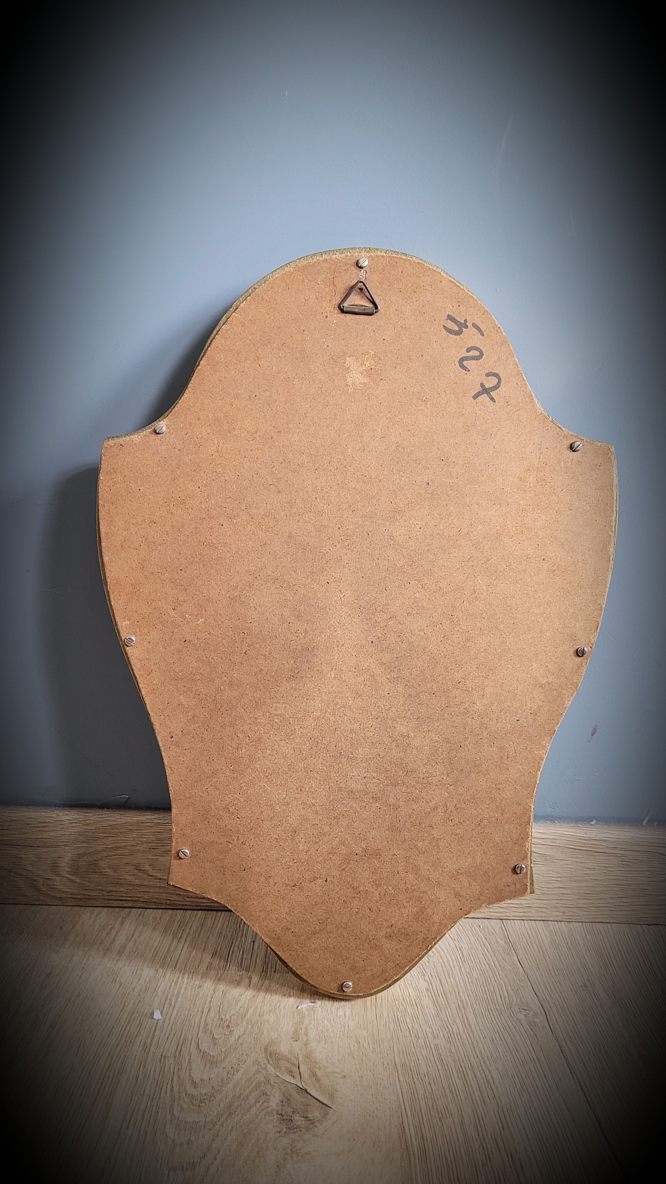 Mirror small pear 27x40cm