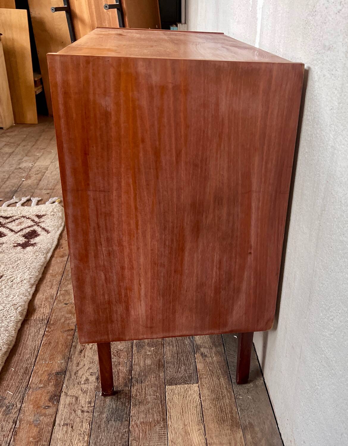 Commode en teck vintage