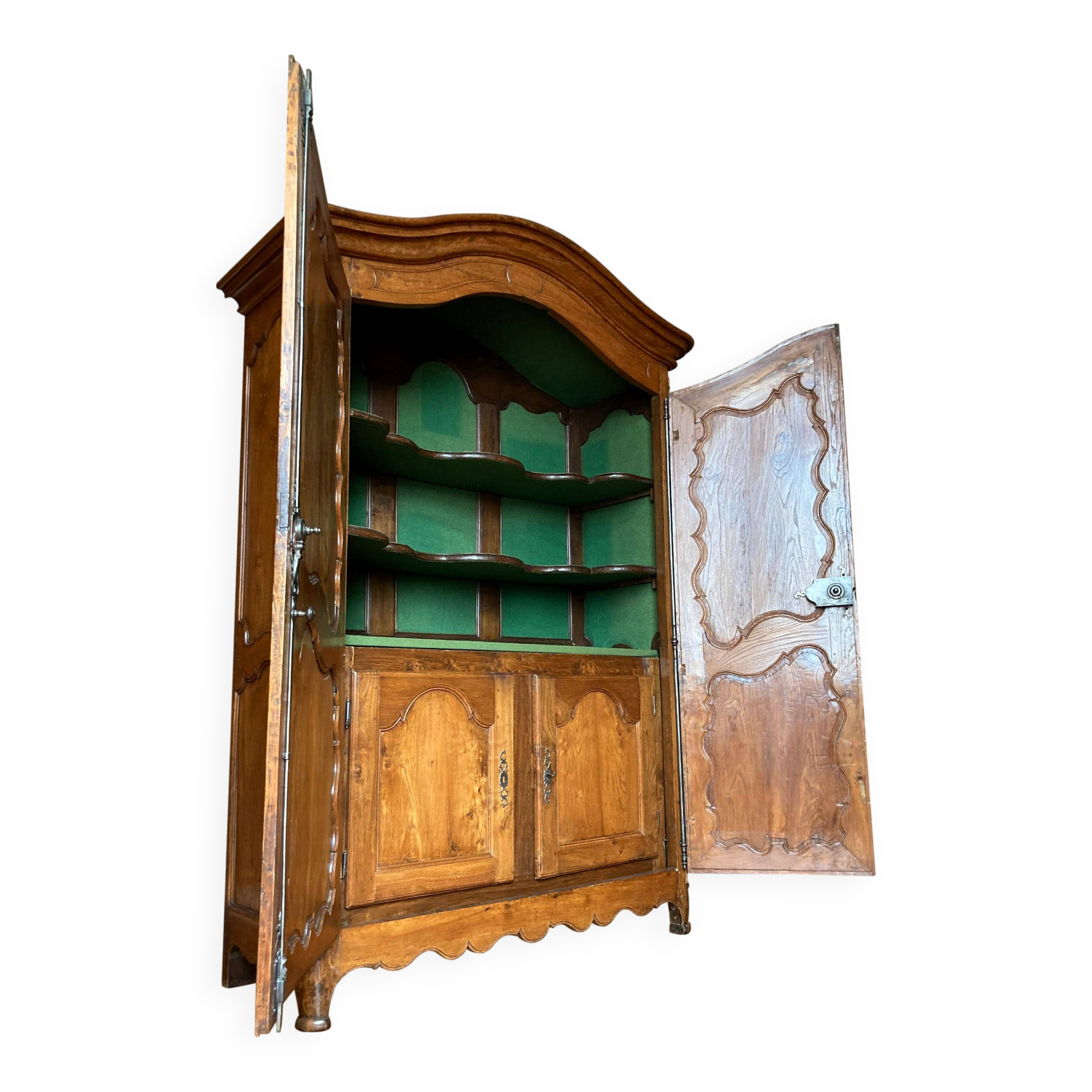 18th century Bordeaux display cabinet