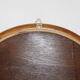 Miroir ovale en bambou 56x45cm