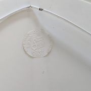Miroir rond vintage Syla modèle 6131 décor roses