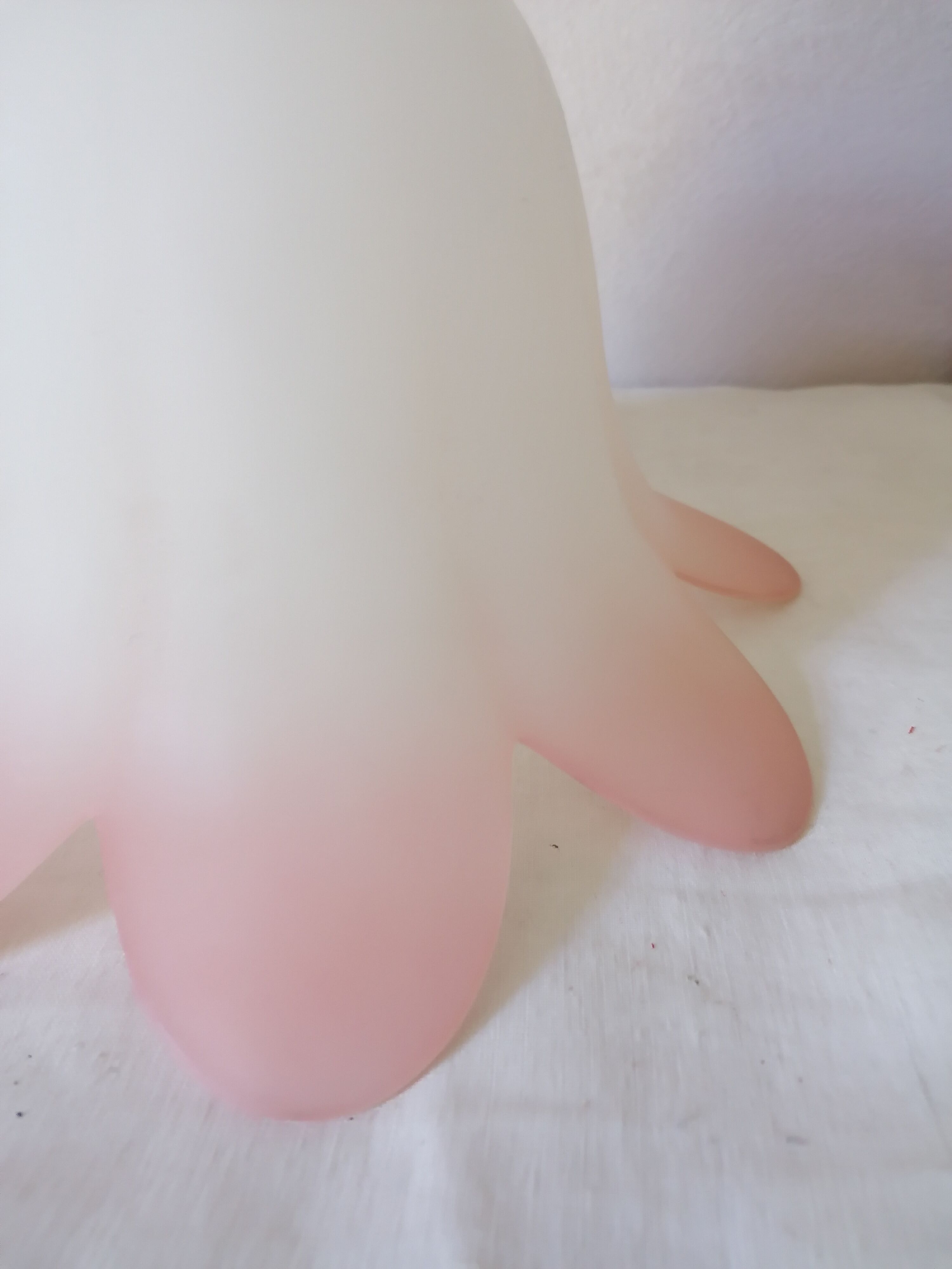 Abat-jour en verre dépoli