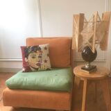 Vintage armchair driver 1970