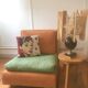 Vintage armchair driver 1970