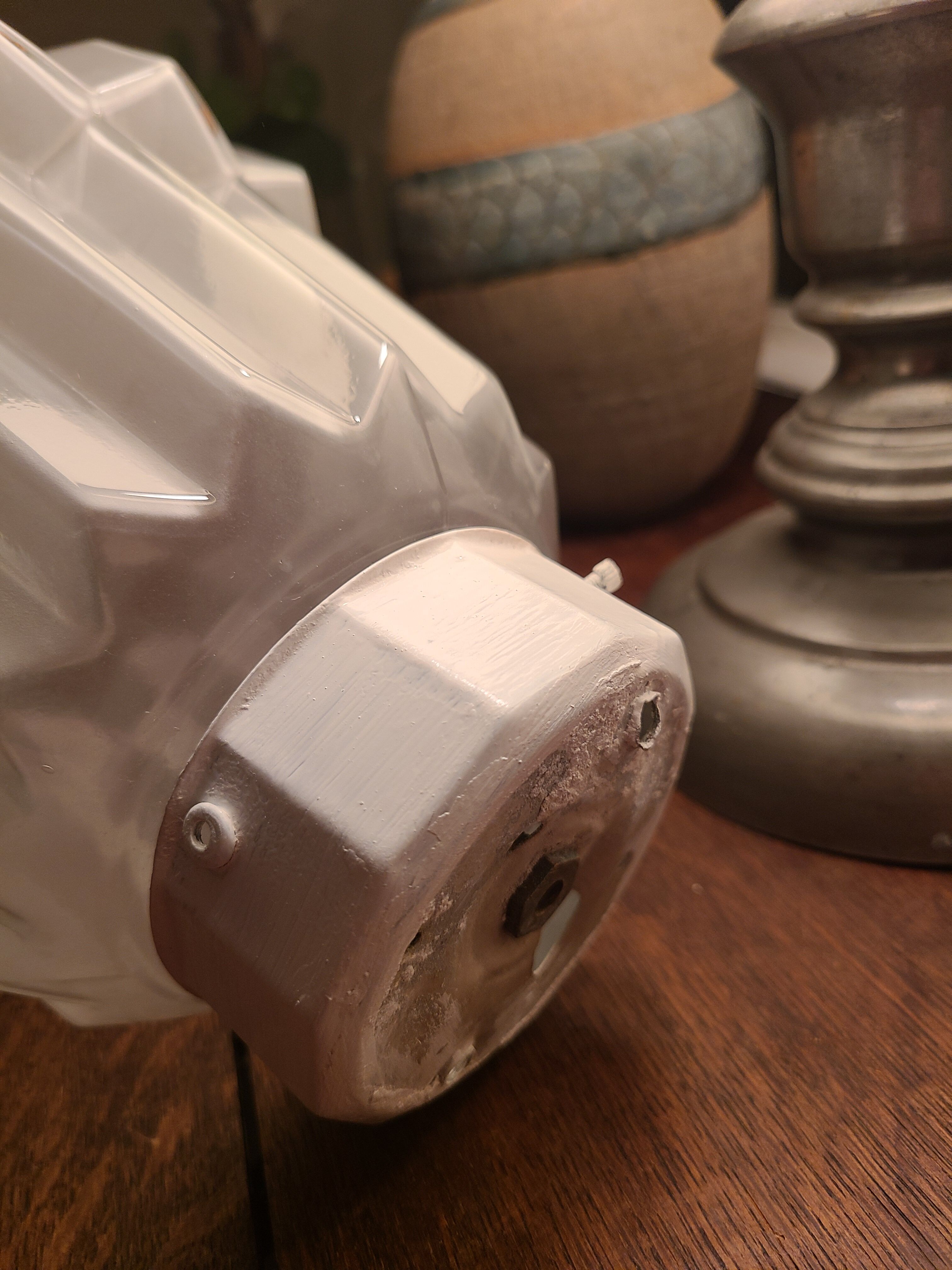 Art Deco skyscraper chandelier