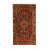Tapis en kazak Shirvan fait main, tapis caucasien géométrique traditionnel 105x184cm