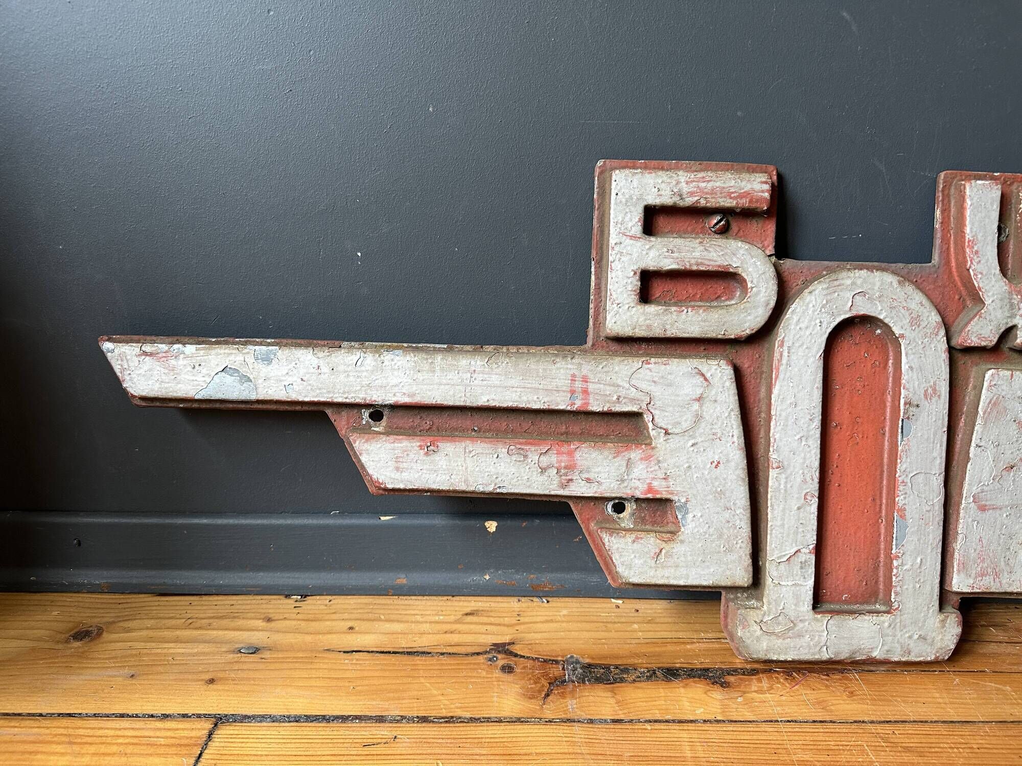 Locomotive front plate vintage 1970's