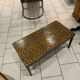 Table basse vintage ceramique circa 1970