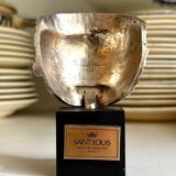 Silver-plated metal sculpture signed Igor Mitoraj for Christofle, 1977