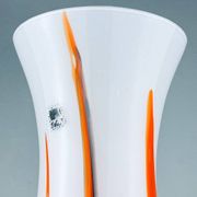 Hand-cut Murano glass vase by Carlo Moretti, Italy, 1970s.