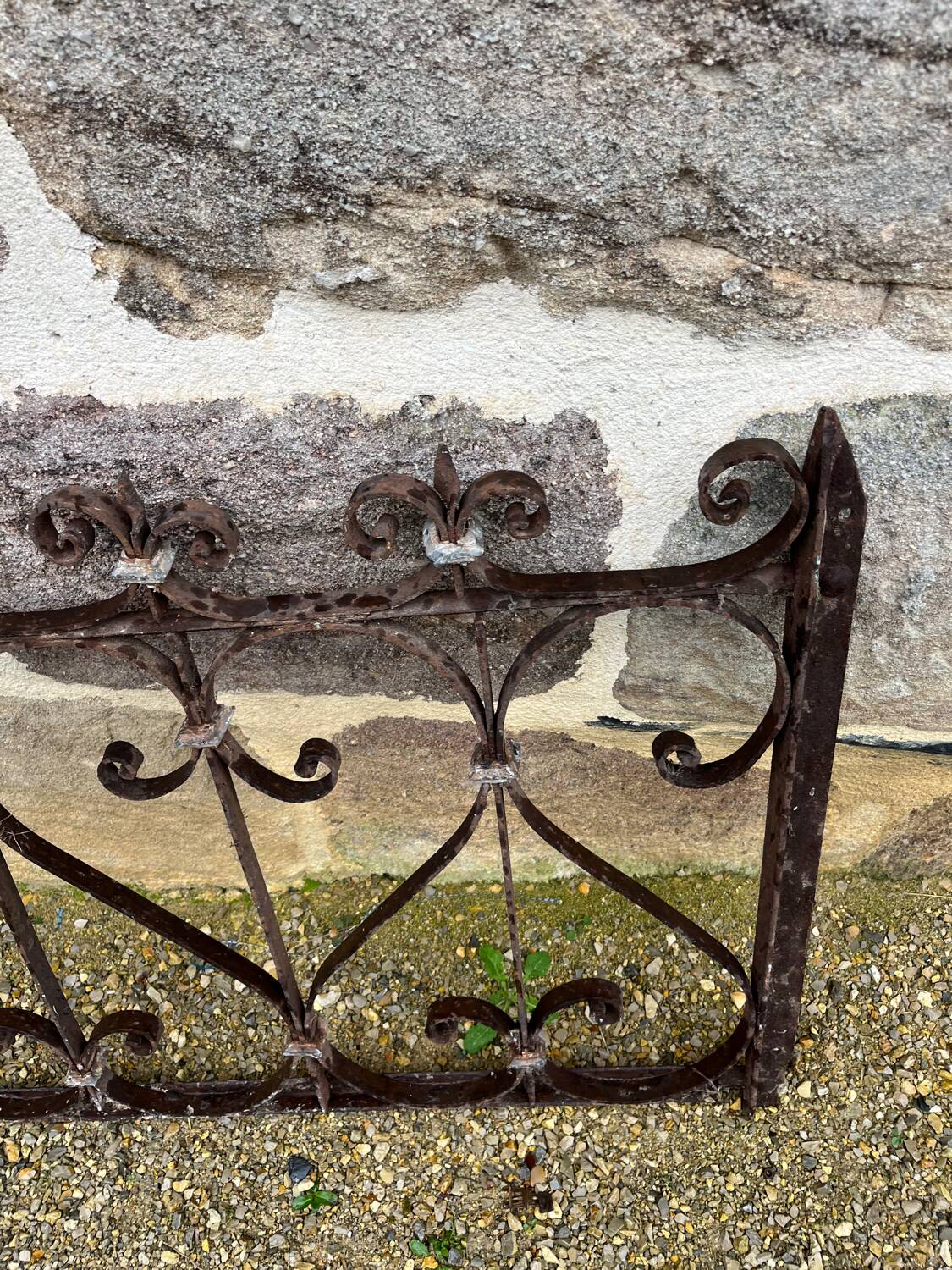 Wrought iron gate