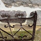 Wrought iron gate