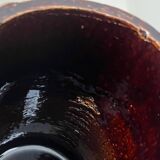 Vase en céramique texturée