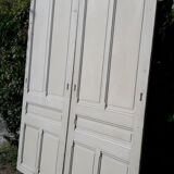 Paire de portes coulissantes 100.8x234cm chacune anciennes (2)