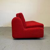Red Apollo extendable sofa