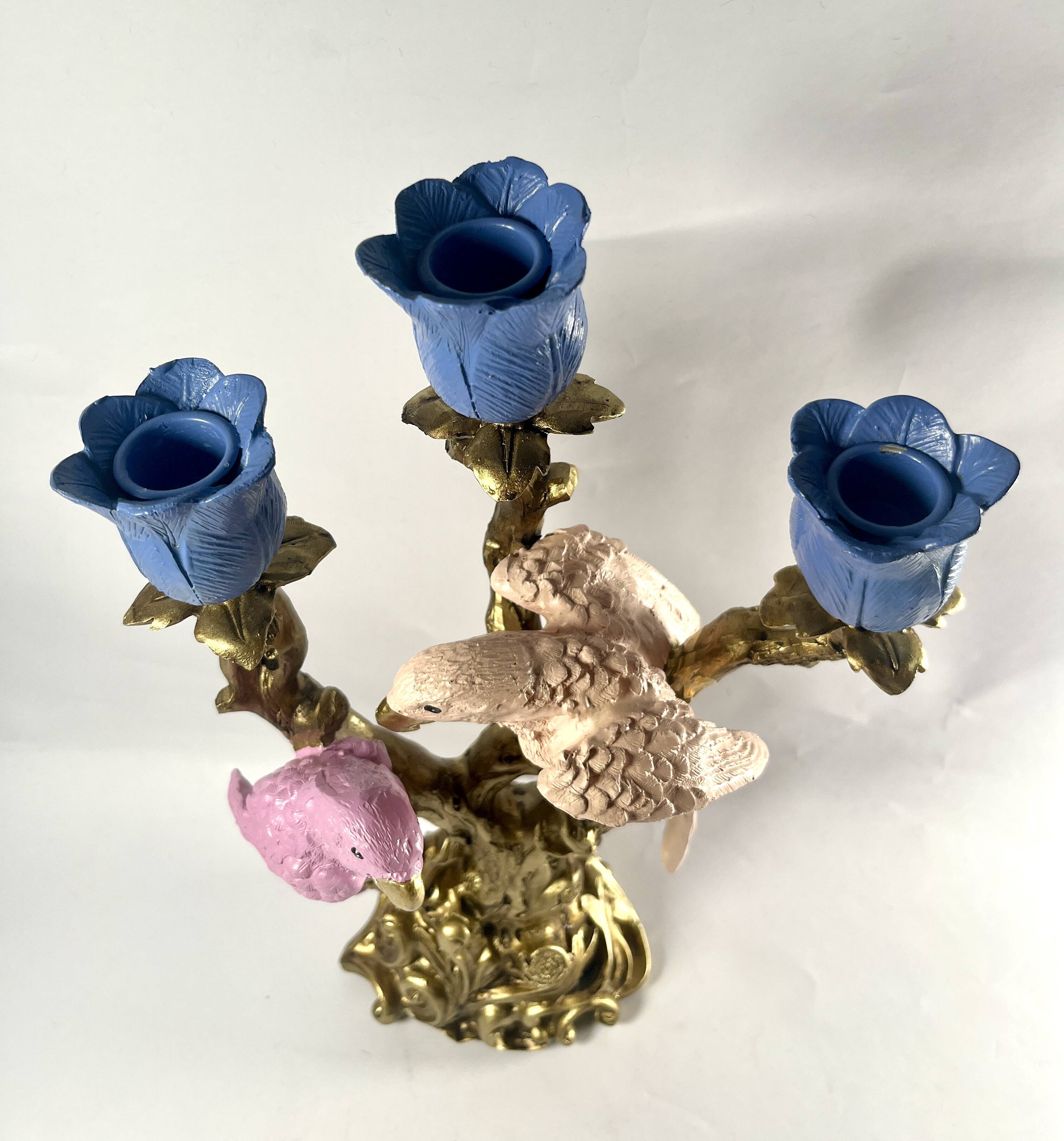 Werner Voss parrot candlestick