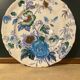 Set of 8 flat plates Mason's Belvedere flowers