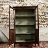 Louis XVI Style Mahogany Showcase XIX Eme Century