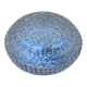 Vintage relief-moulded glass ceiling light