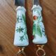 2 stainless steel serving cutlery + porcelain