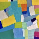 Oil painting with knife